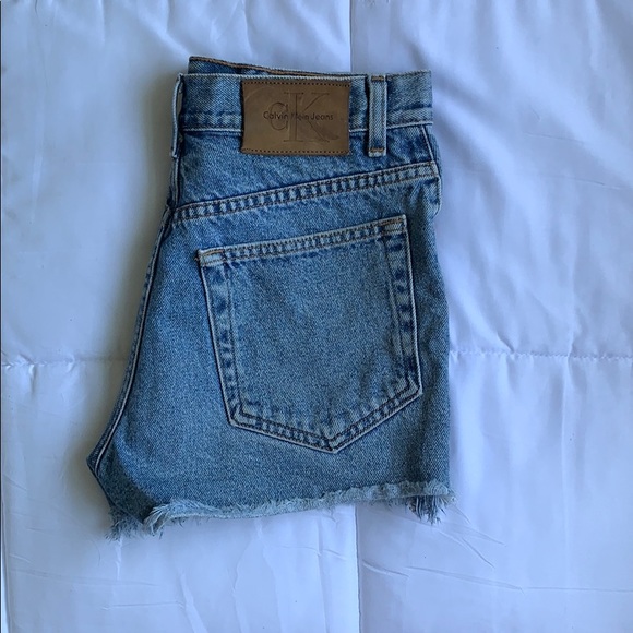 Calvin Klein Denim Shorts - Picture 3 of 6